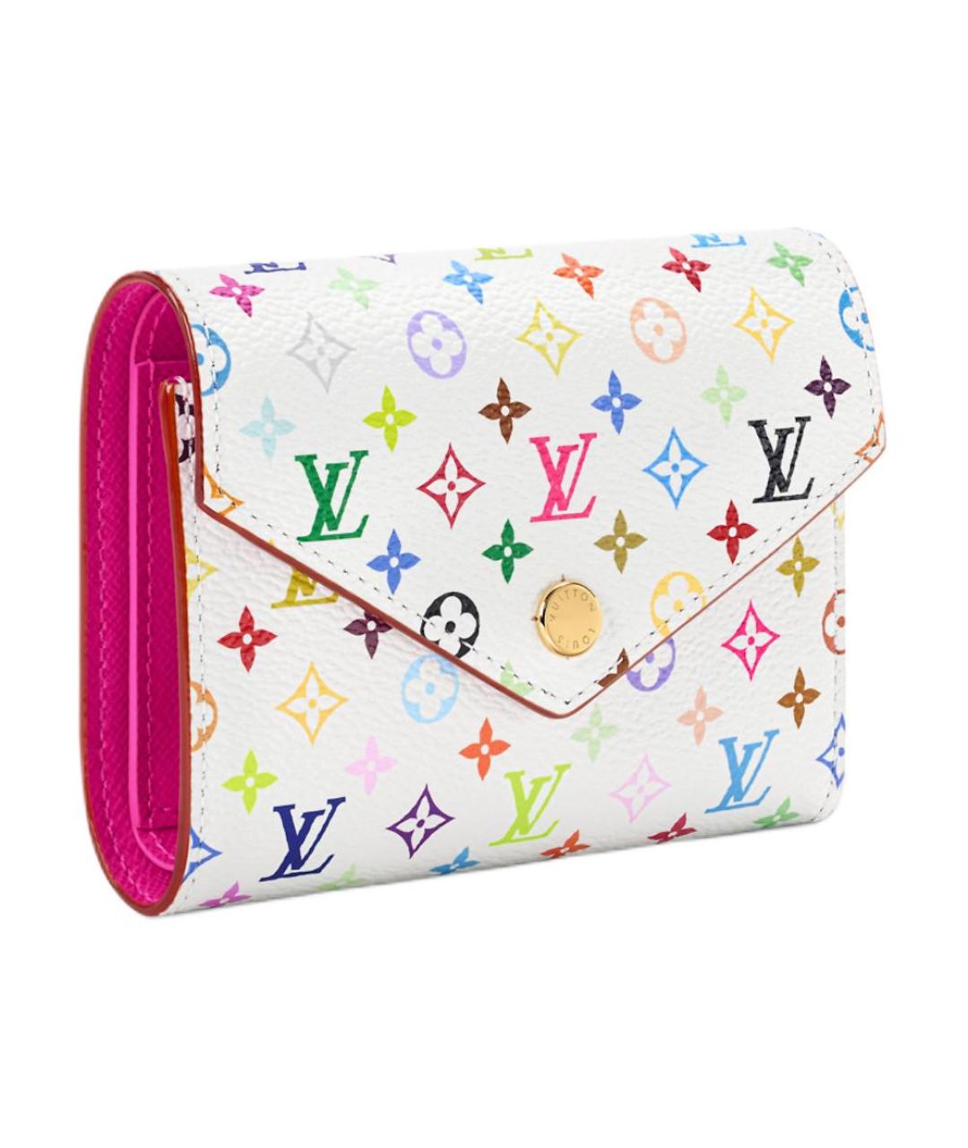 LOUIS VUITTON Белый кошелек, фото 3