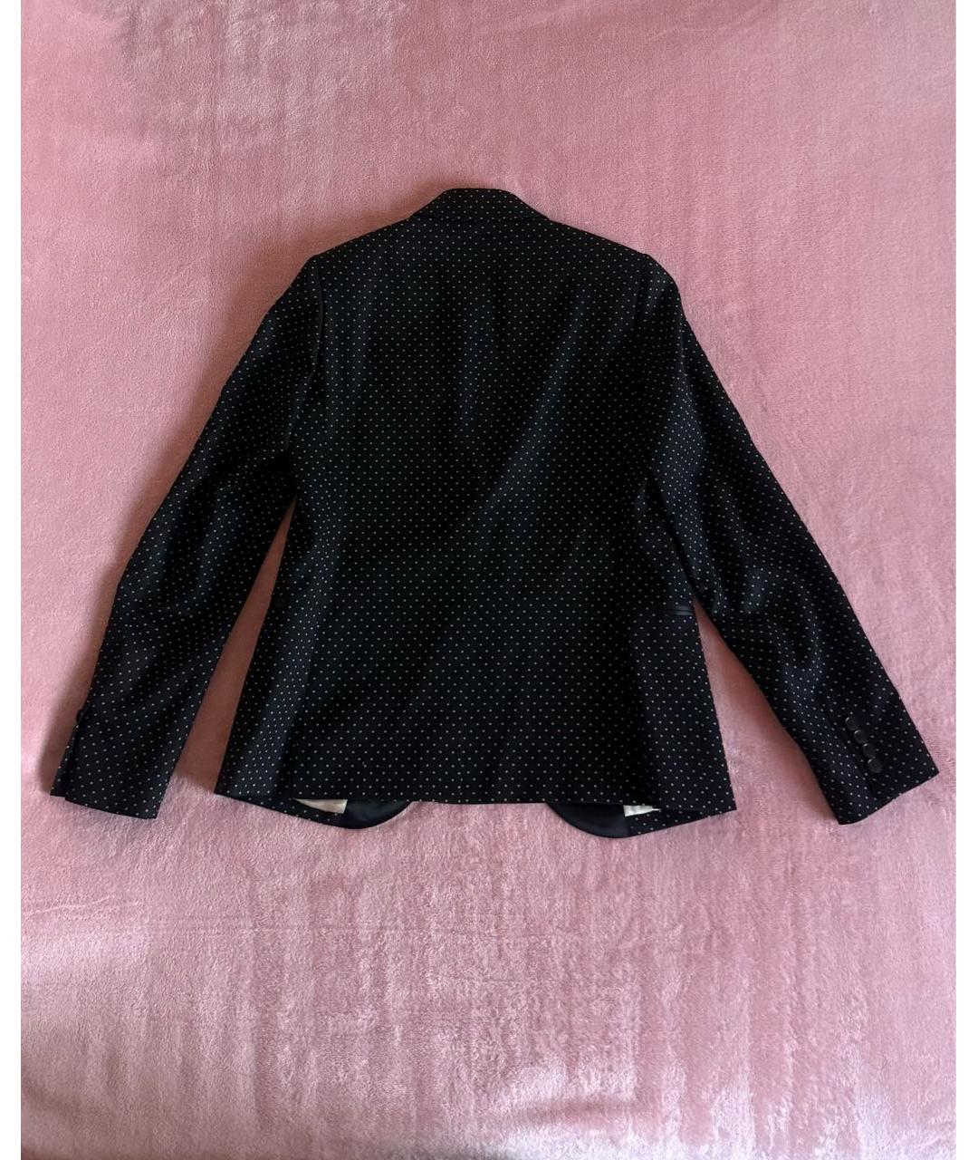 PAUL SMITH Черный шерстяной жакет/пиджак, фото 2