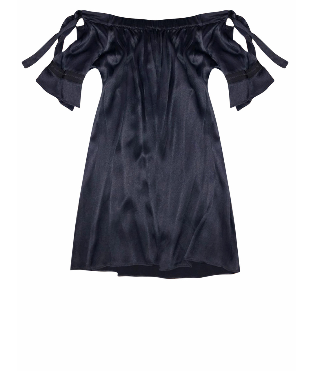 ALEXIS Черное вискозное платье, фото 1
