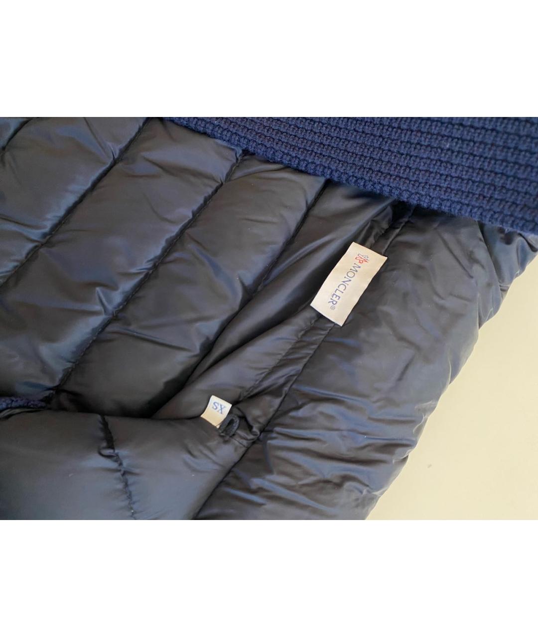 MONCLER Синяя куртка, фото 5