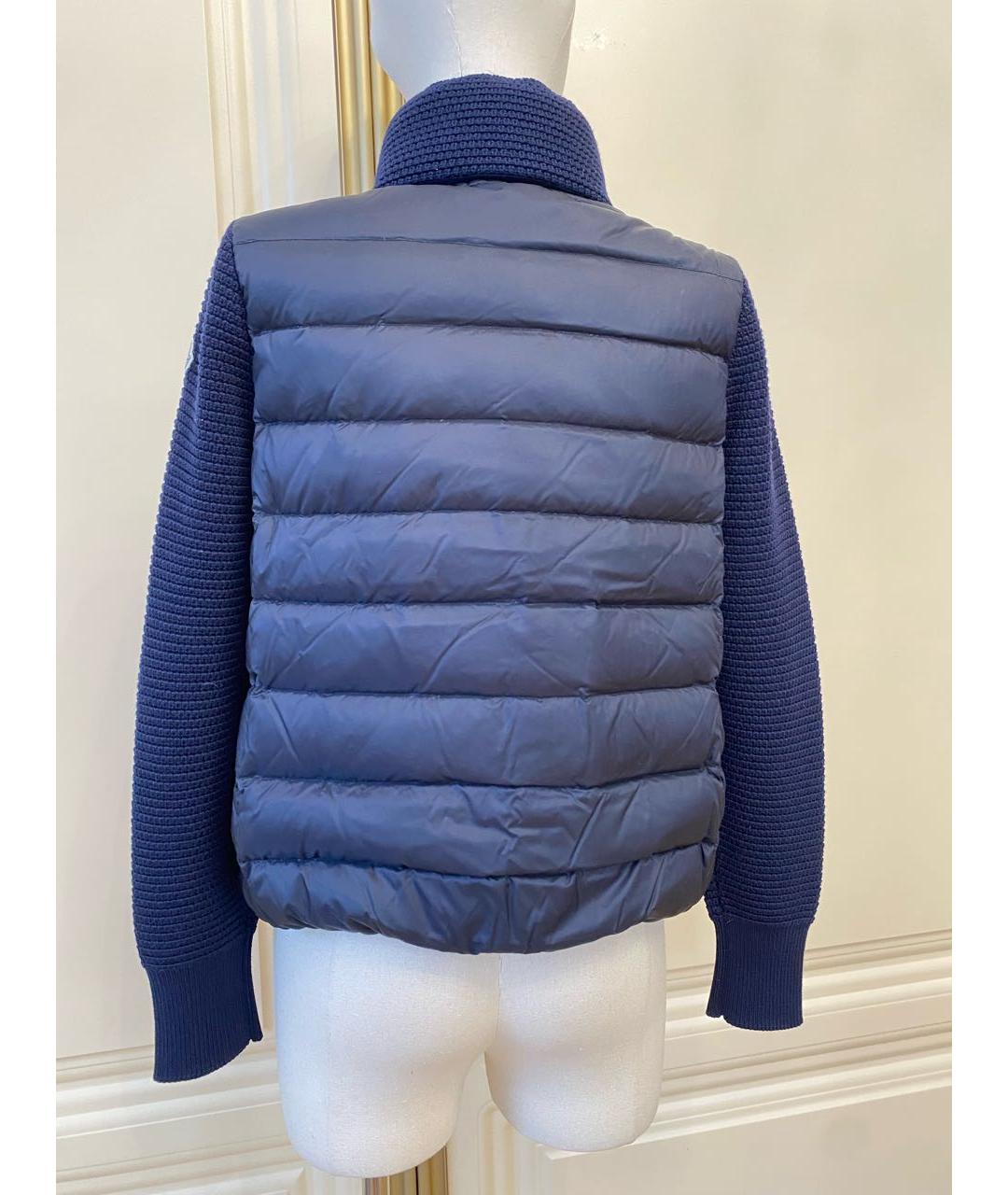 MONCLER Синяя куртка, фото 4