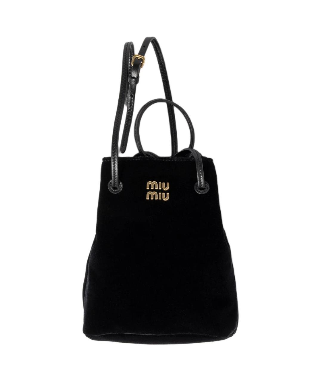 MIU MIU Черная сумка через плечо, фото 6
