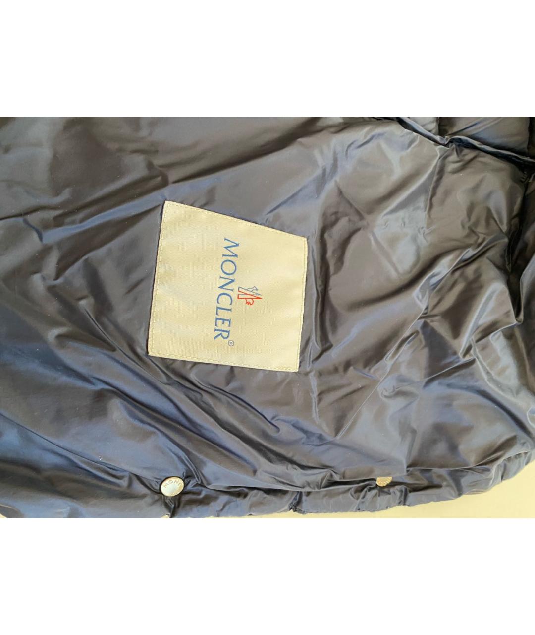 MONCLER Синий жилет, фото 7