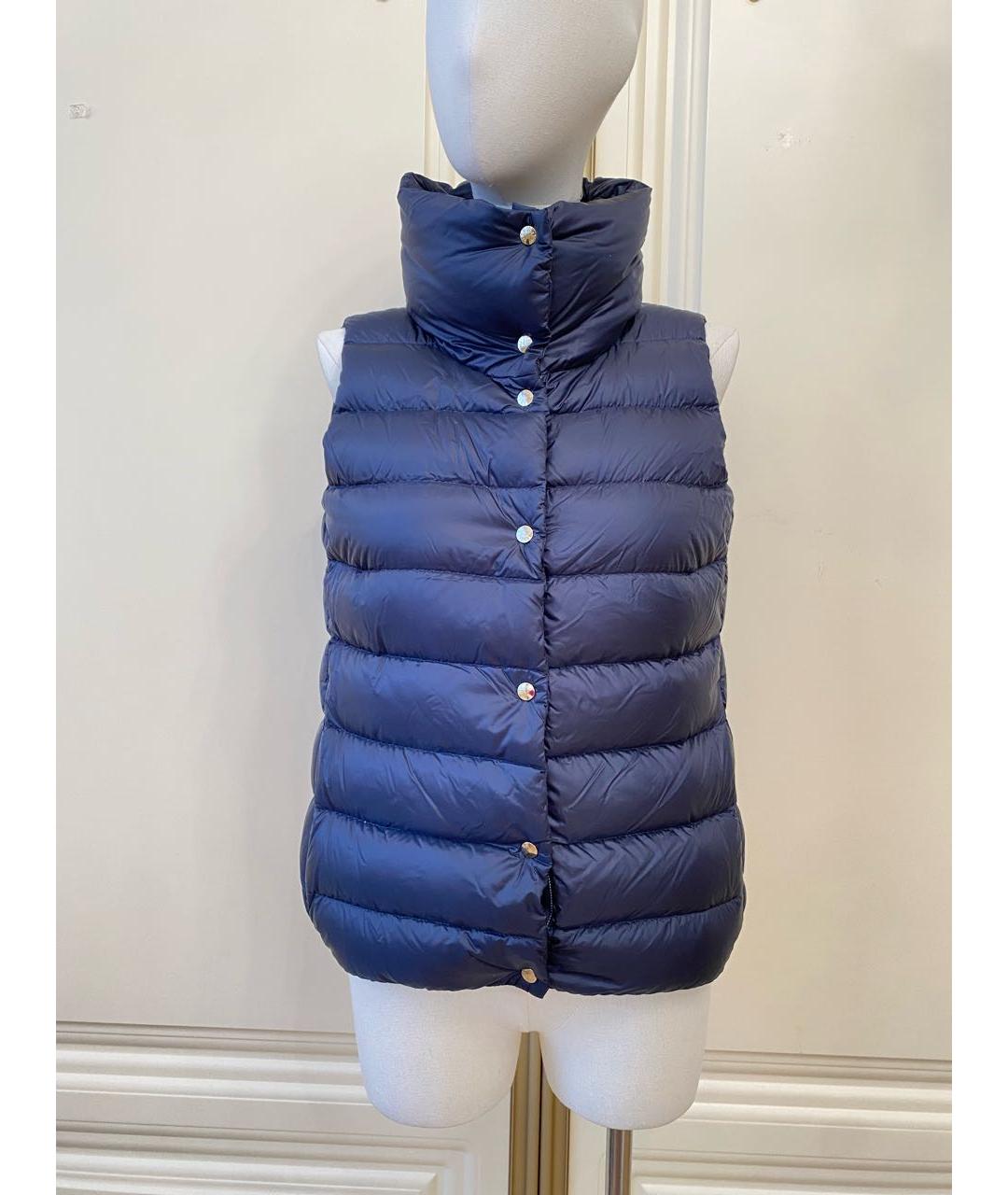 MONCLER Синий жилет, фото 9