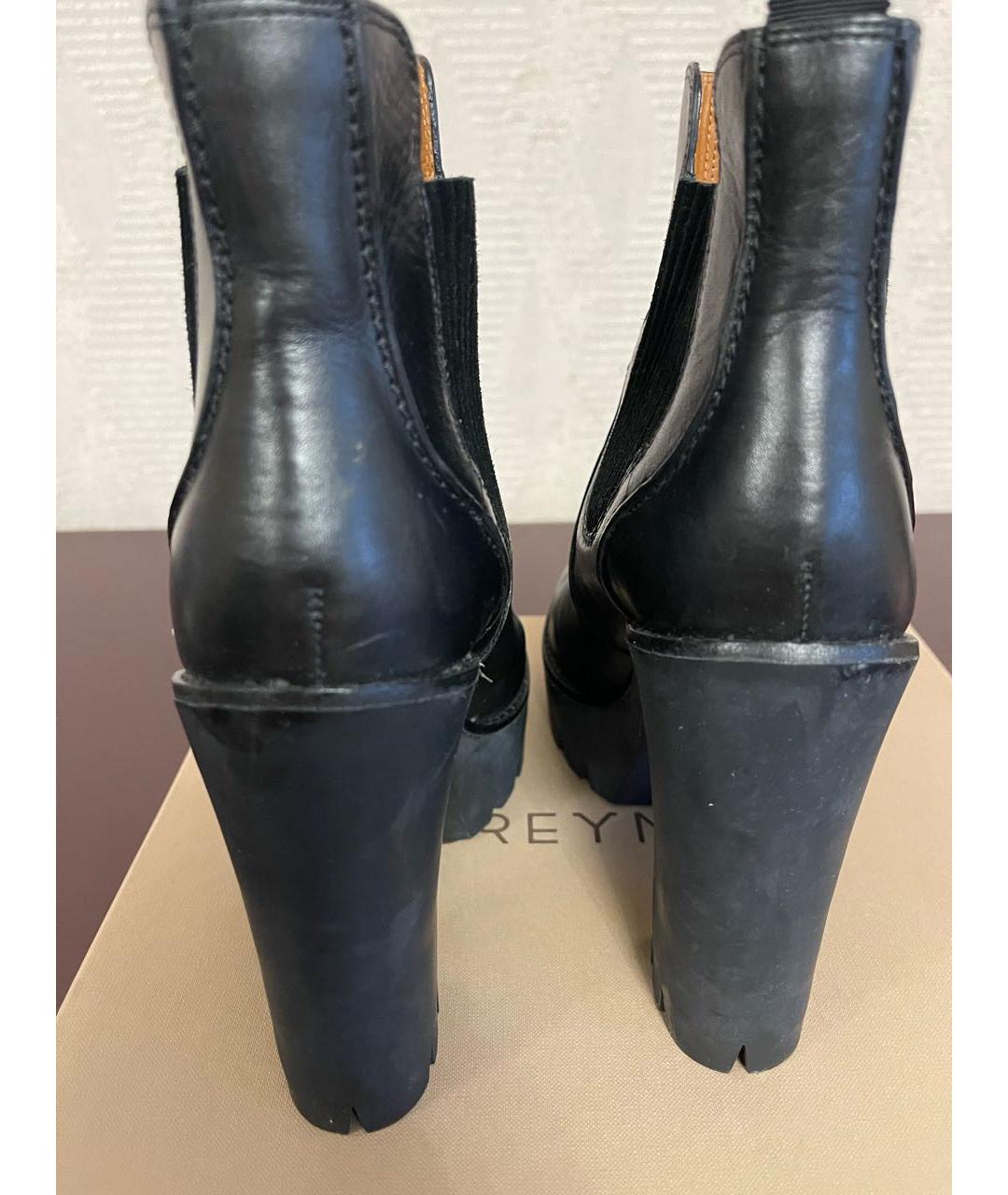 MARC BY MARC JACOBS Черные кожаные ботильоны, фото 3
