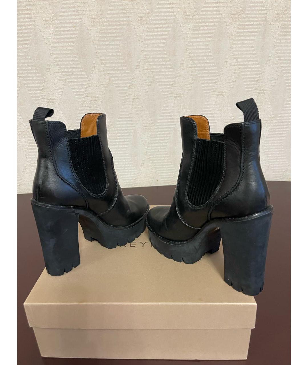 MARC BY MARC JACOBS Черные кожаные ботильоны, фото 2