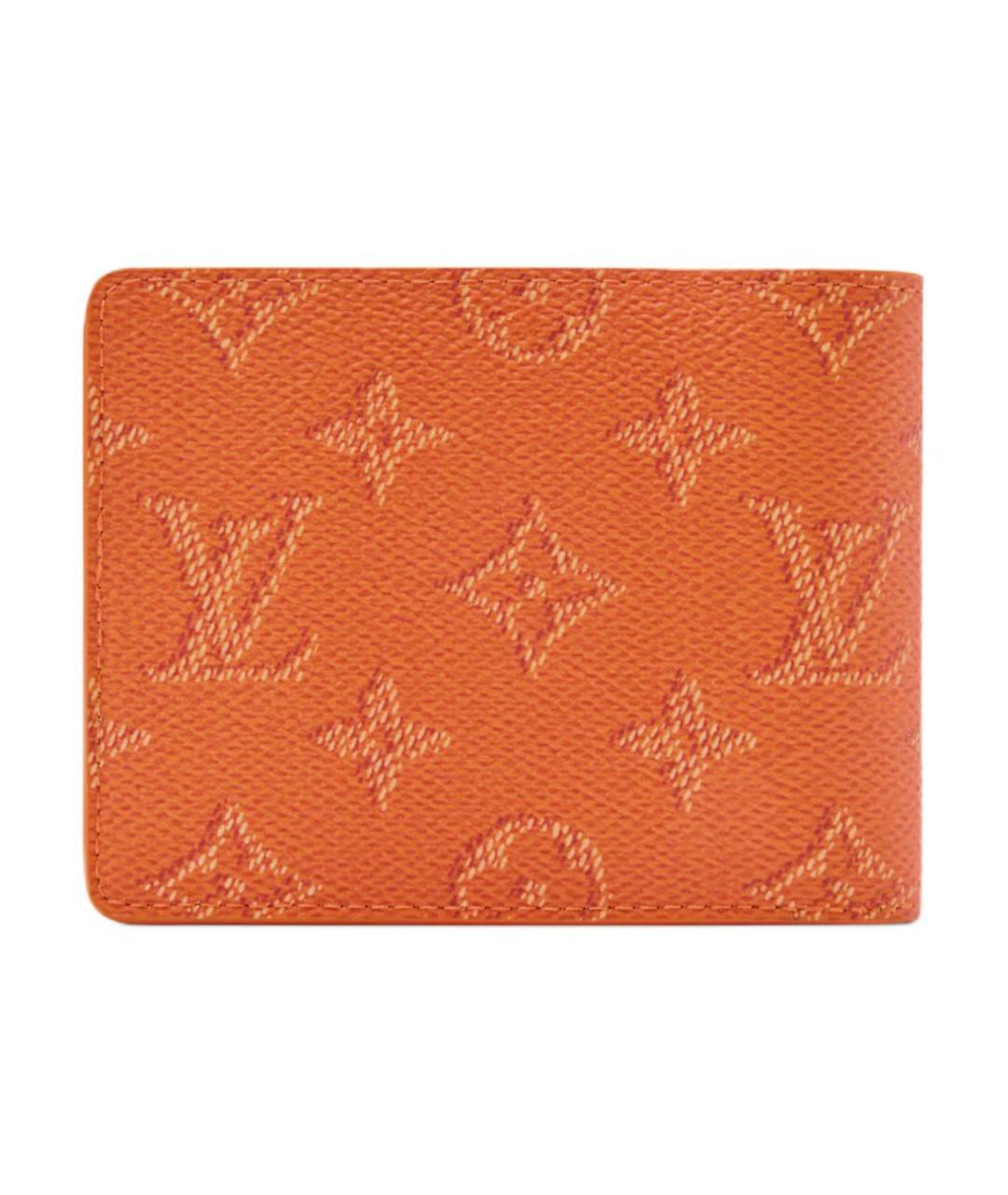 LOUIS VUITTON Оранжевый кошелек, фото 3
