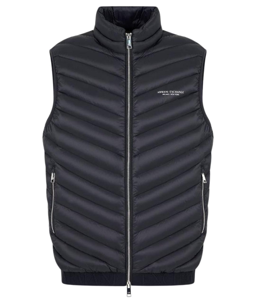 ARMANI EXCHANGE Черный жилет, фото 1