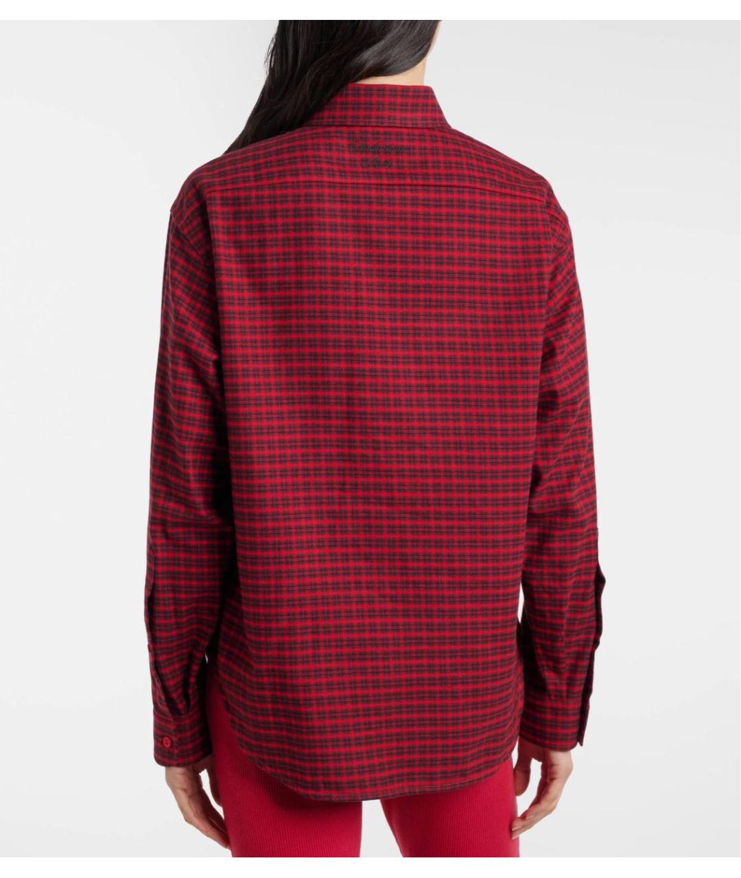 BALENCIAGA Красная хлопковая рубашка, фото 6