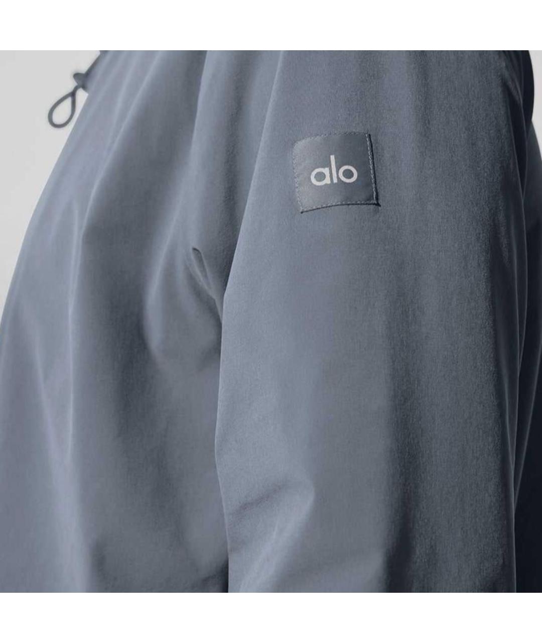 ALO YOGA Серая спортивная куртка, фото 5