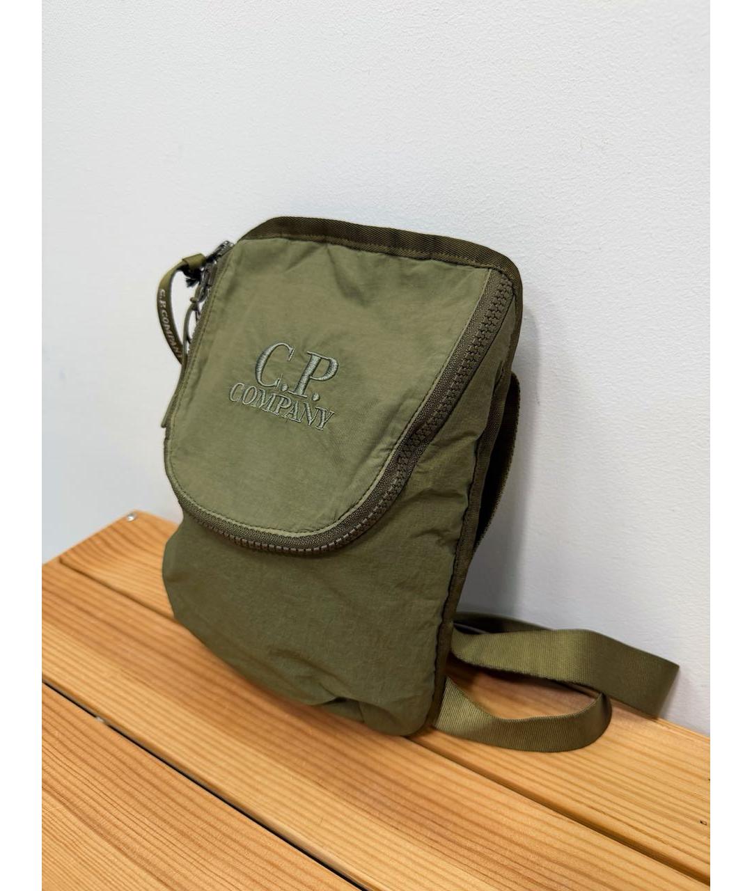 CP COMPANY Хаки сумка на плечо, фото 3