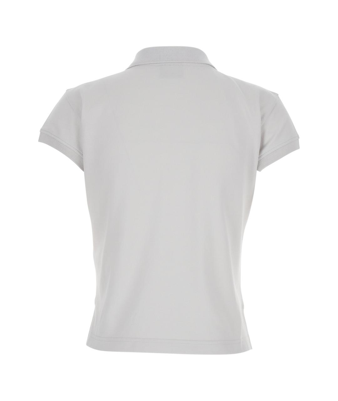 BALENCIAGA Белая хлопковая футболка, фото 2