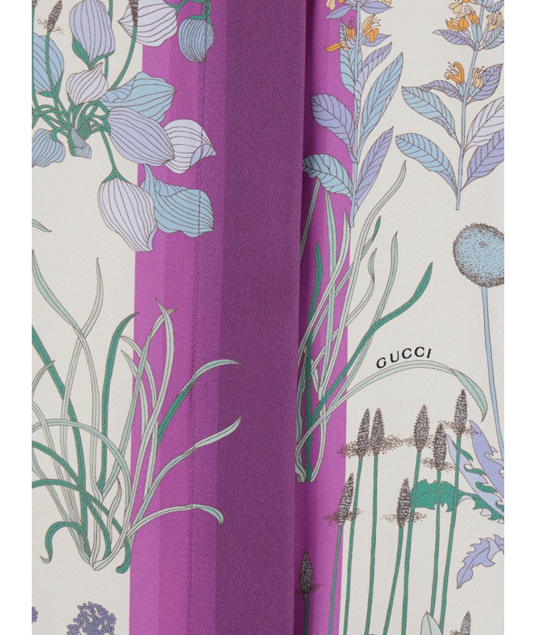 GUCCI Мульти шелковая рубашка, фото 3