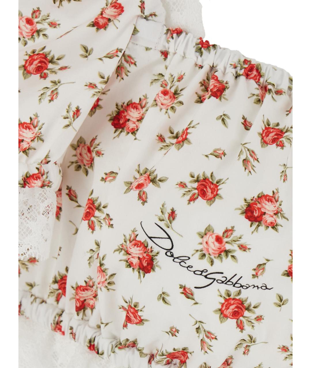 DOLCE&GABBANA Мульти хлопковая майка, фото 3