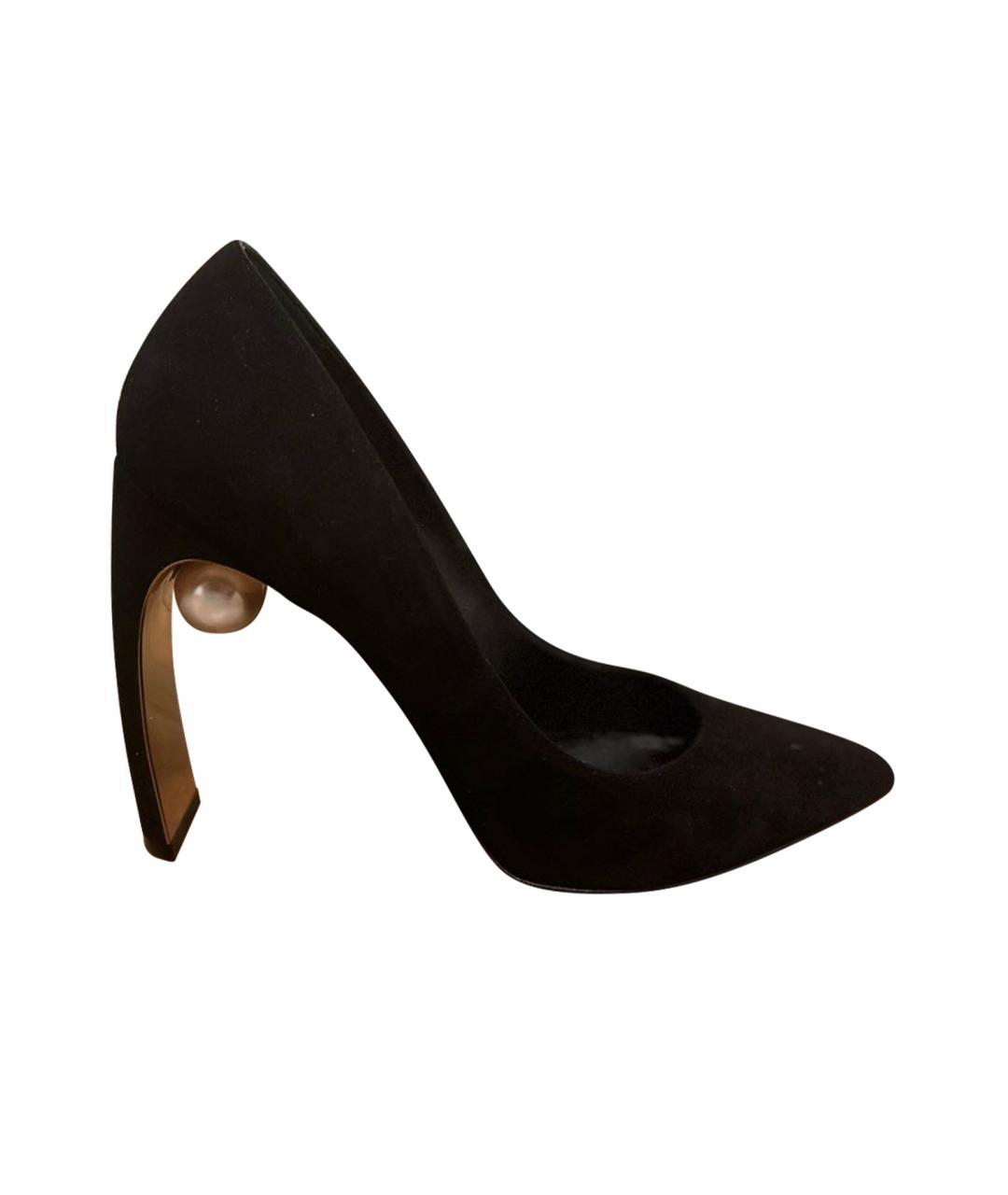 NICHOLAS KIRKWOOD Черные замшевые туфли, фото 1