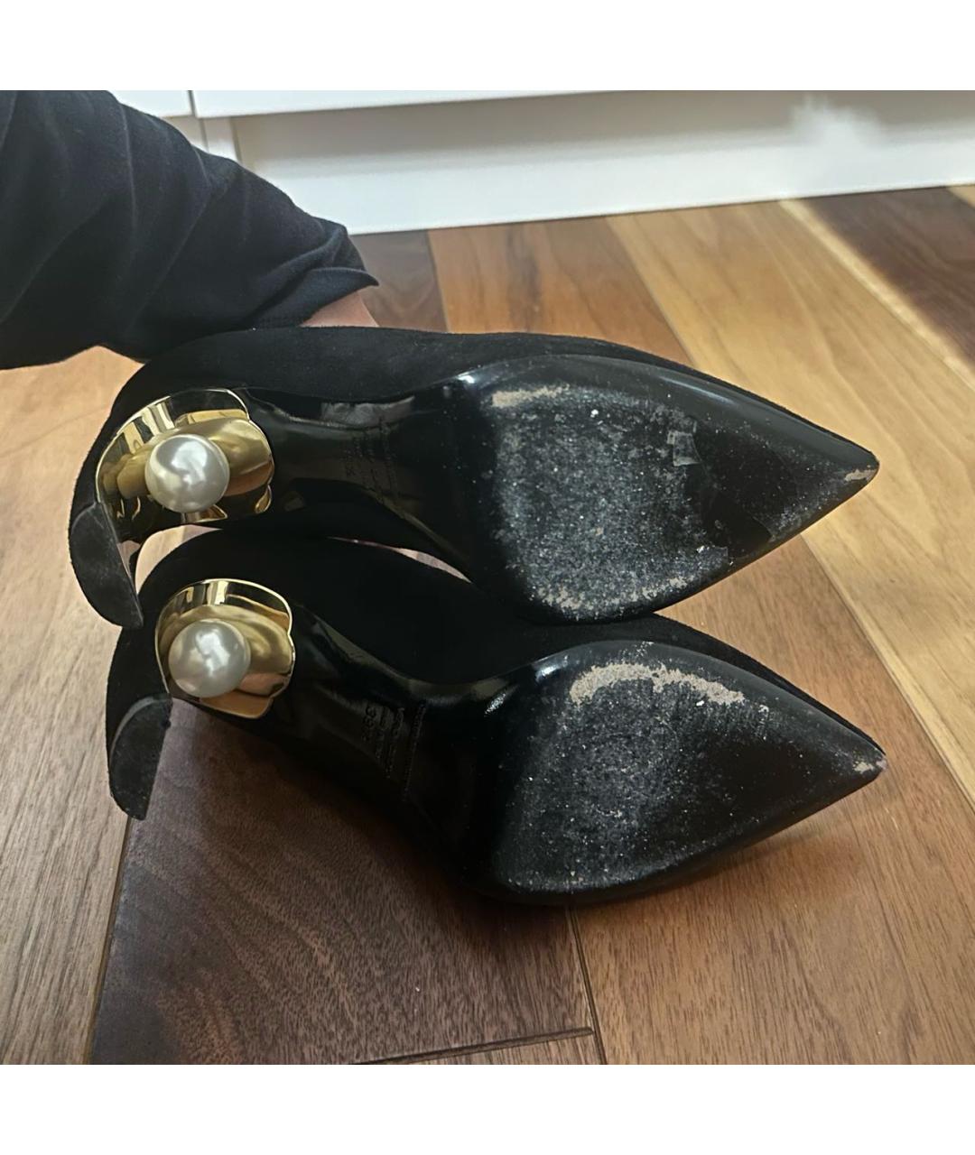 NICHOLAS KIRKWOOD Черные замшевые туфли, фото 7