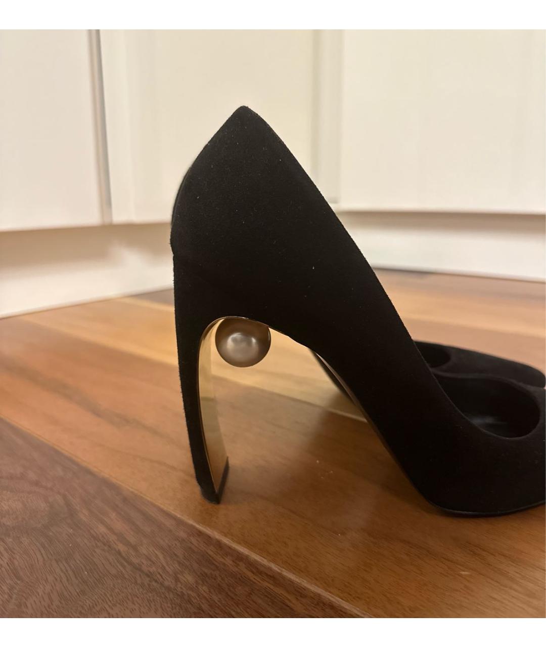 NICHOLAS KIRKWOOD Черные замшевые туфли, фото 2