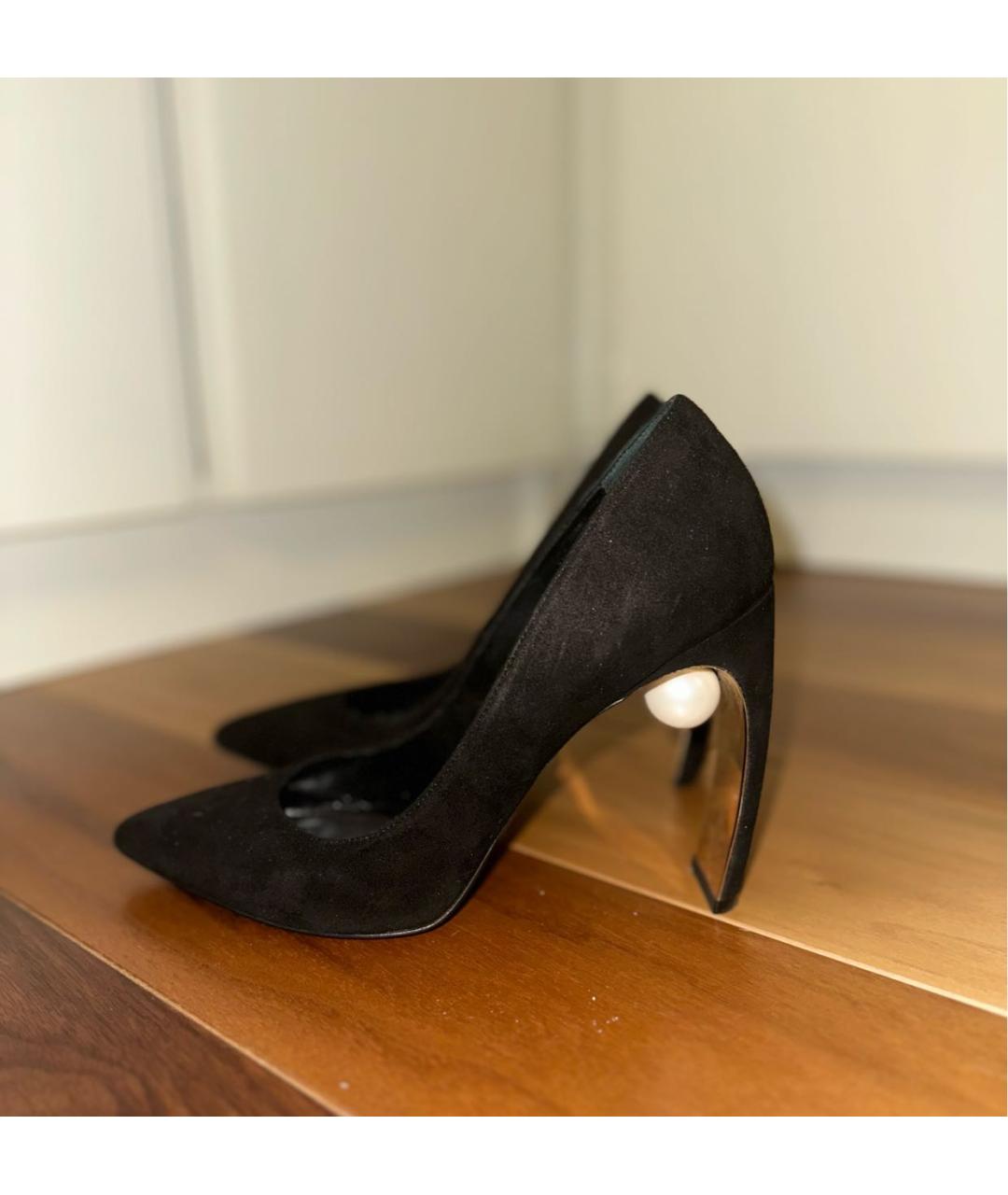 NICHOLAS KIRKWOOD Черные замшевые туфли, фото 3