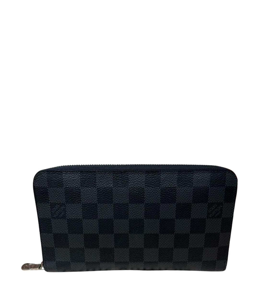 LOUIS VUITTON Антрацитовый кошелек, фото 1