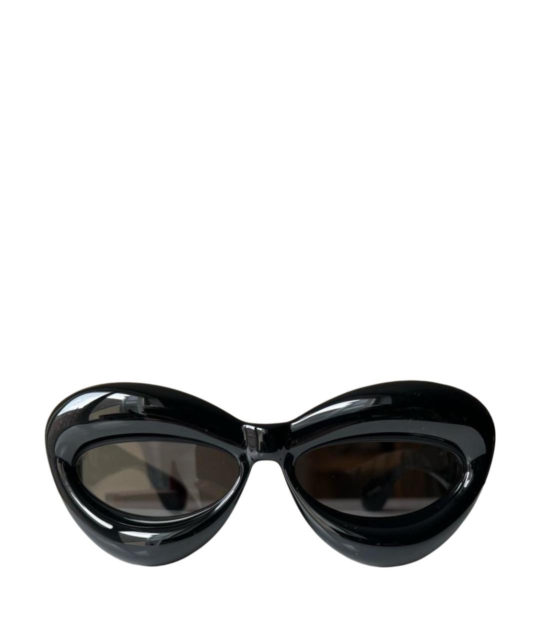 LOEWE Черные пластиковые солнцезащитные очки, фото 1