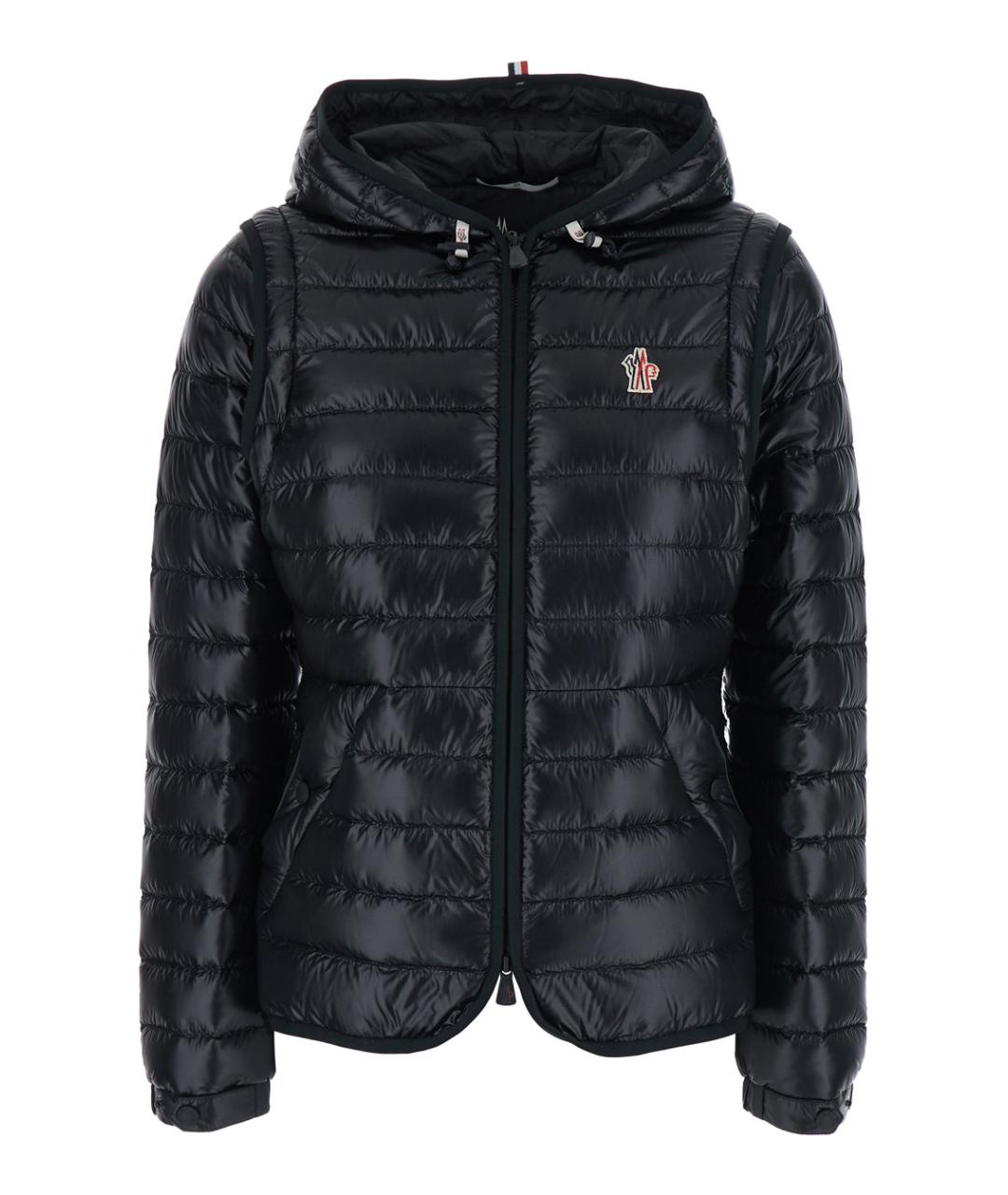 MONCLER GRENOBLE Черная полиамидовая куртка, фото 1