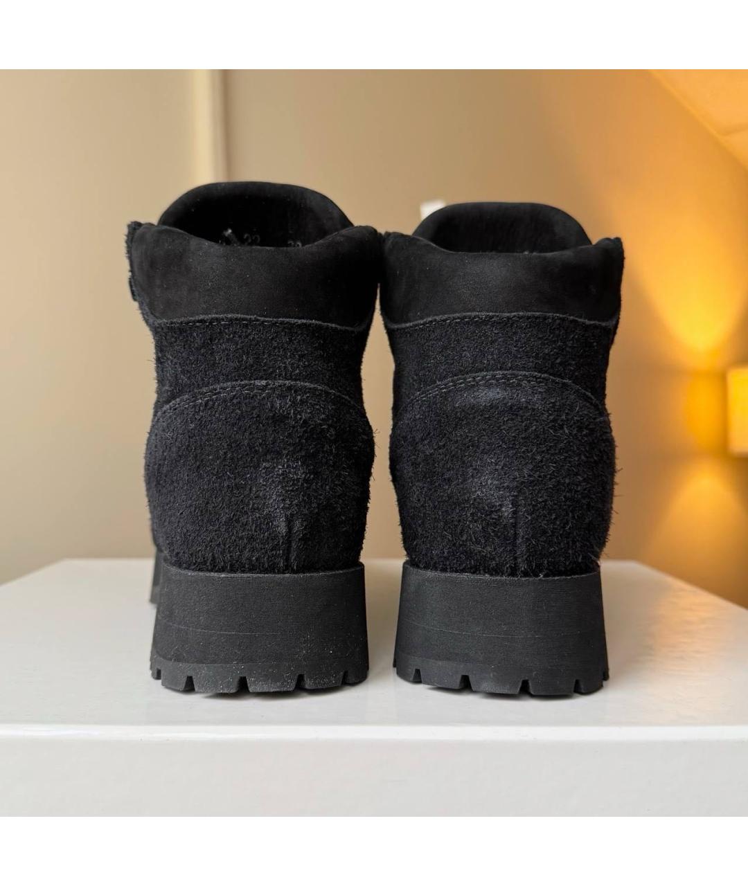 DIEMME Черные замшевые ботинки, фото 5