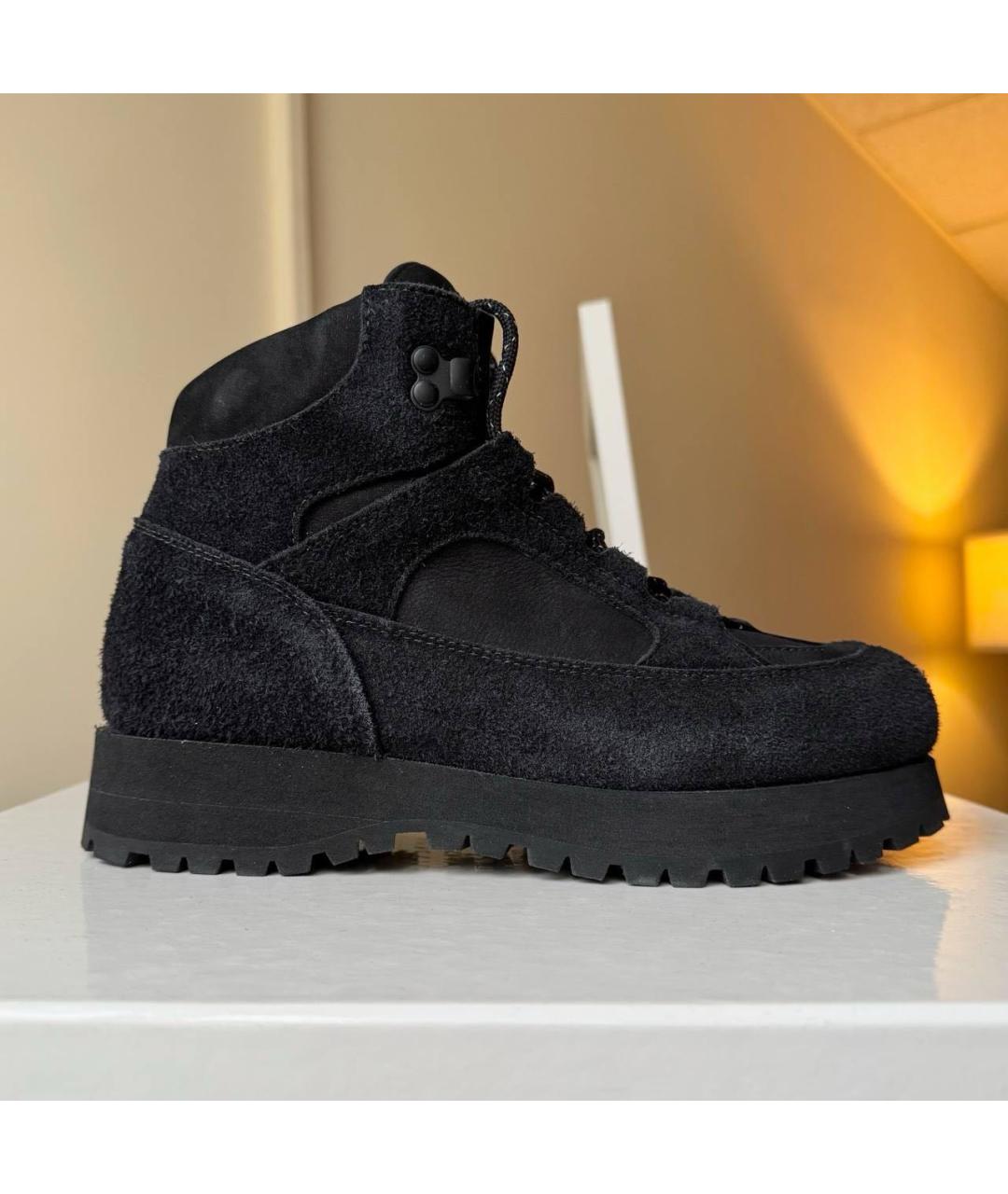 DIEMME Черные замшевые ботинки, фото 7