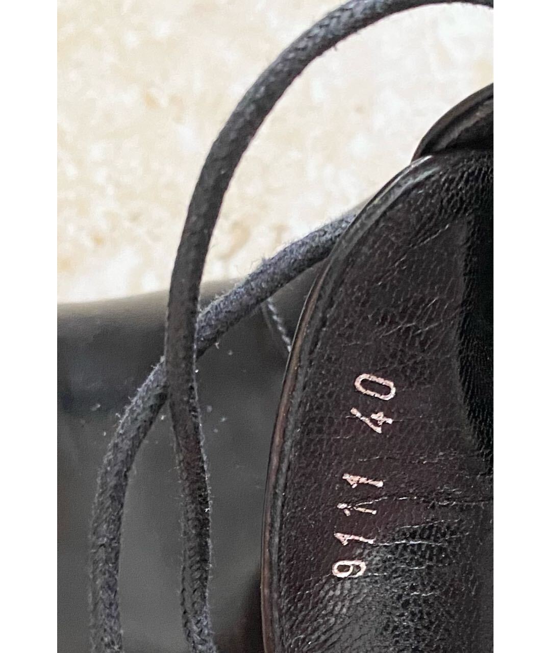 JOHN GALLIANO Черные кожаные туфли, фото 5