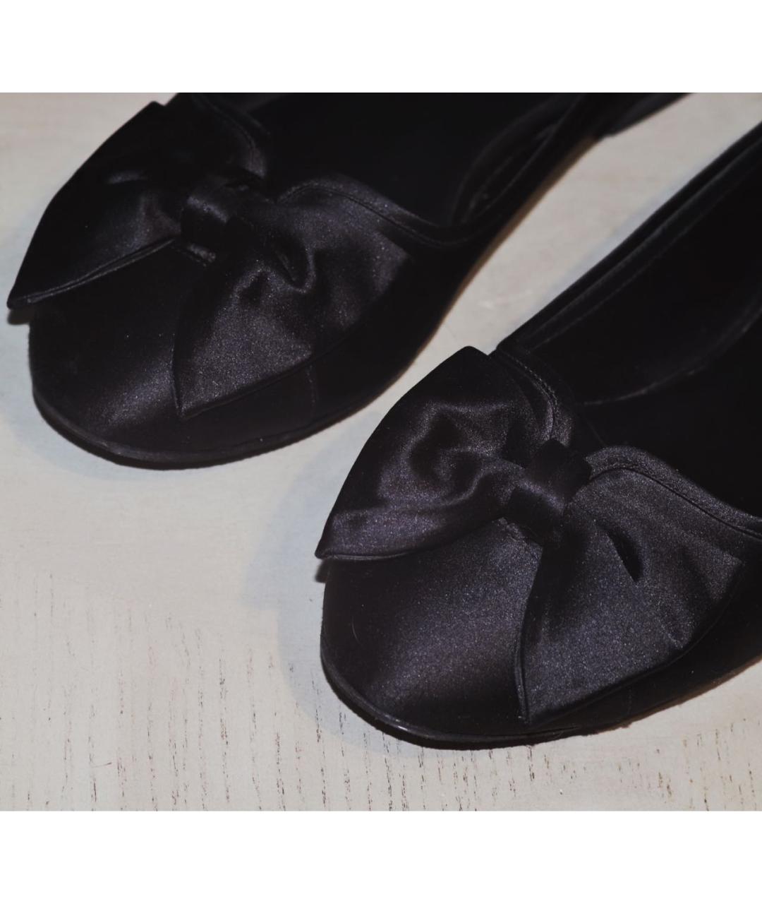 CHANEL Черные балетки, фото 4