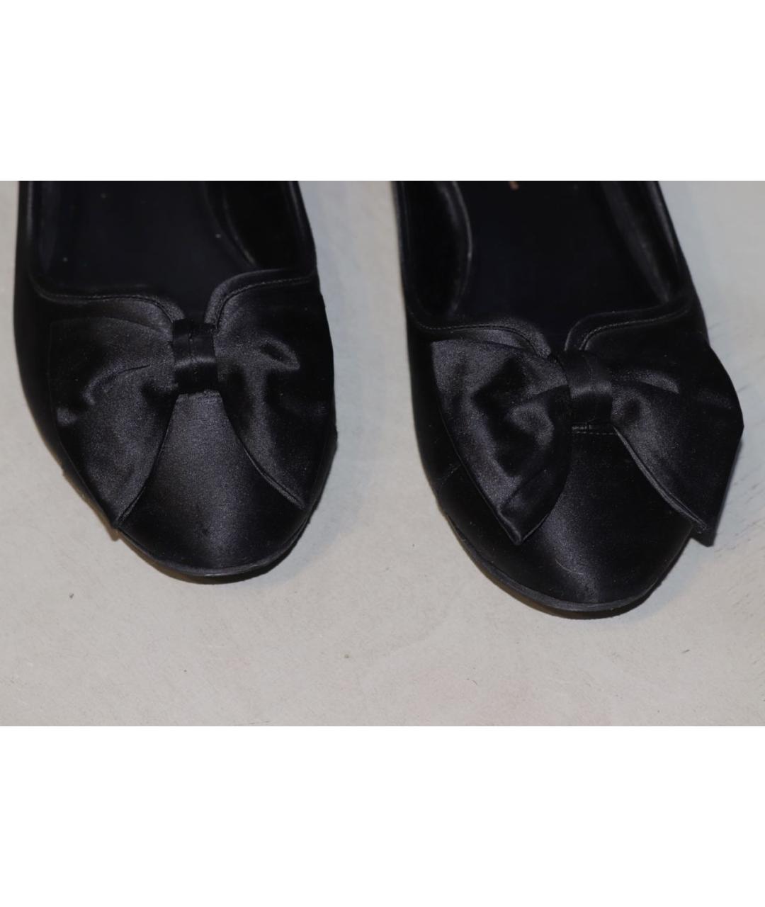 CHANEL Черные балетки, фото 7