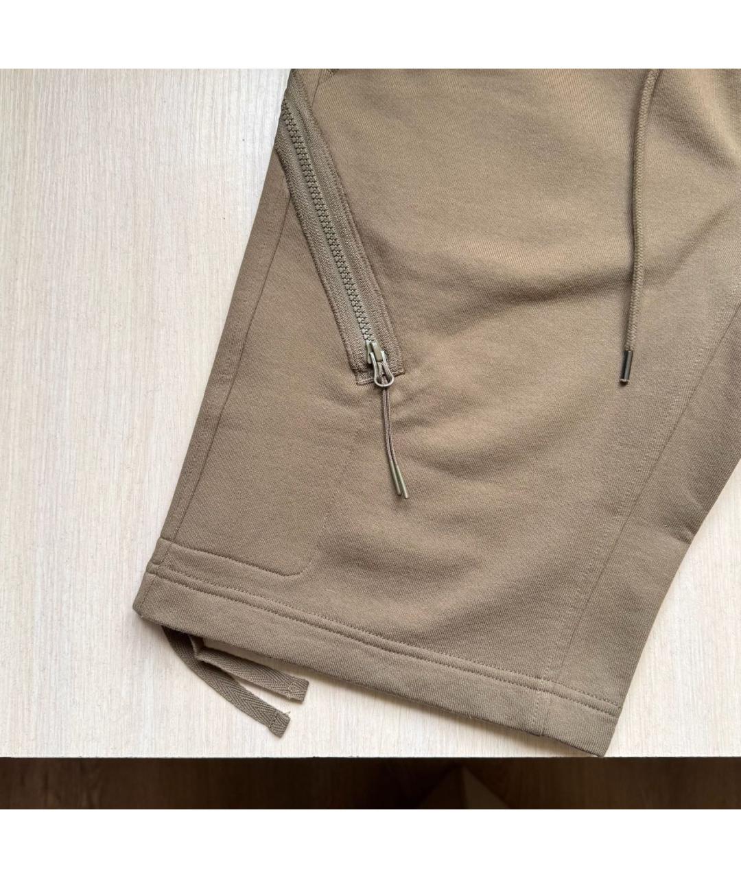CP COMPANY Бежевые хлопковые шорты, фото 3