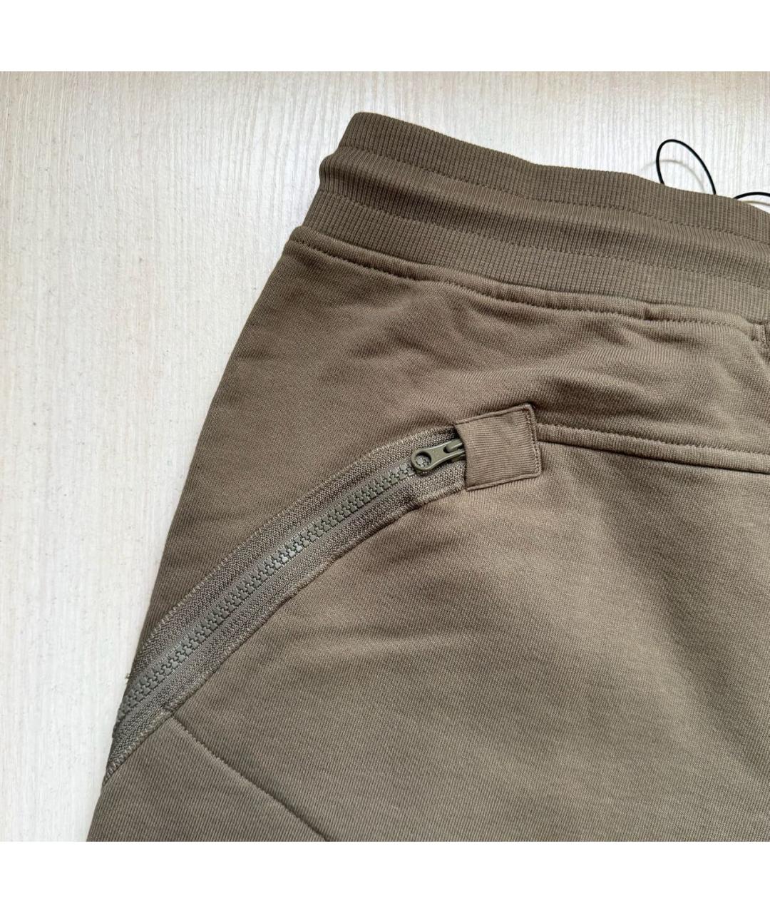 CP COMPANY Бежевые хлопковые шорты, фото 6