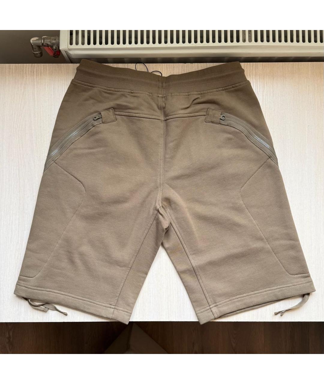 CP COMPANY Бежевые хлопковые шорты, фото 2