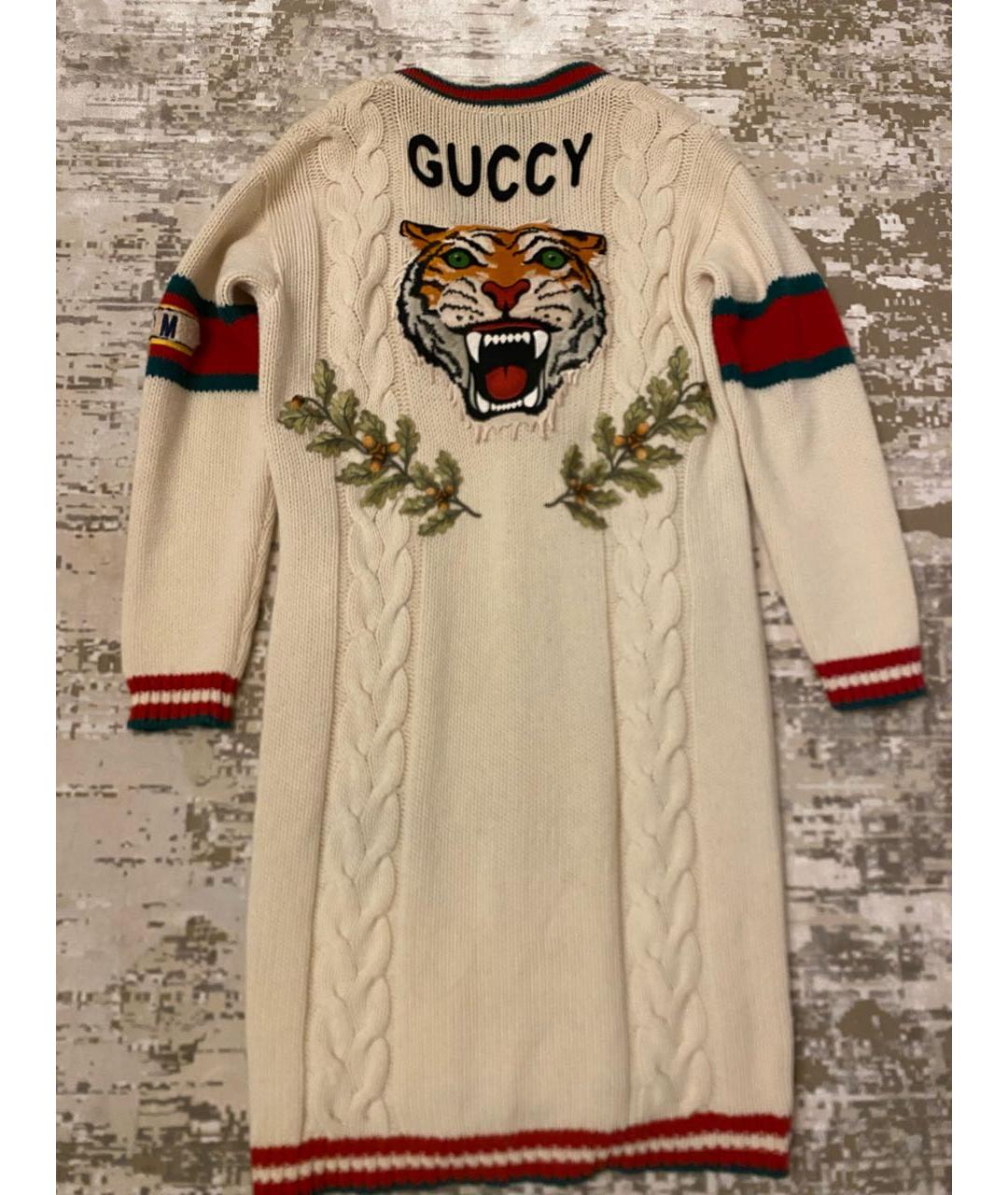 GUCCI Мульти шерстяной кардиган, фото 2