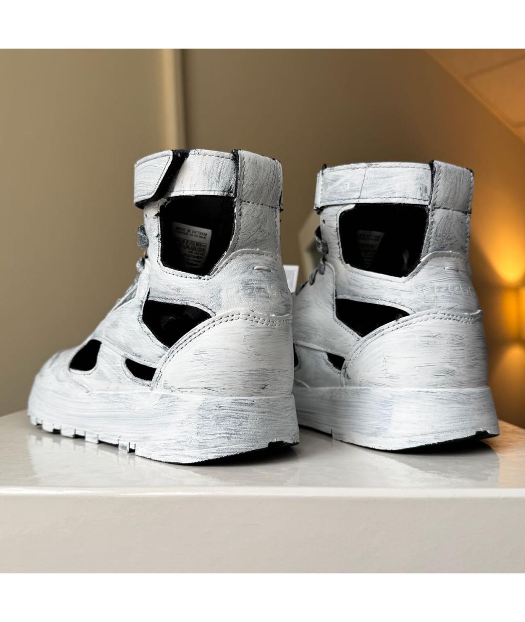 MAISON MARGIELA Кожаные кроссовки, фото 4