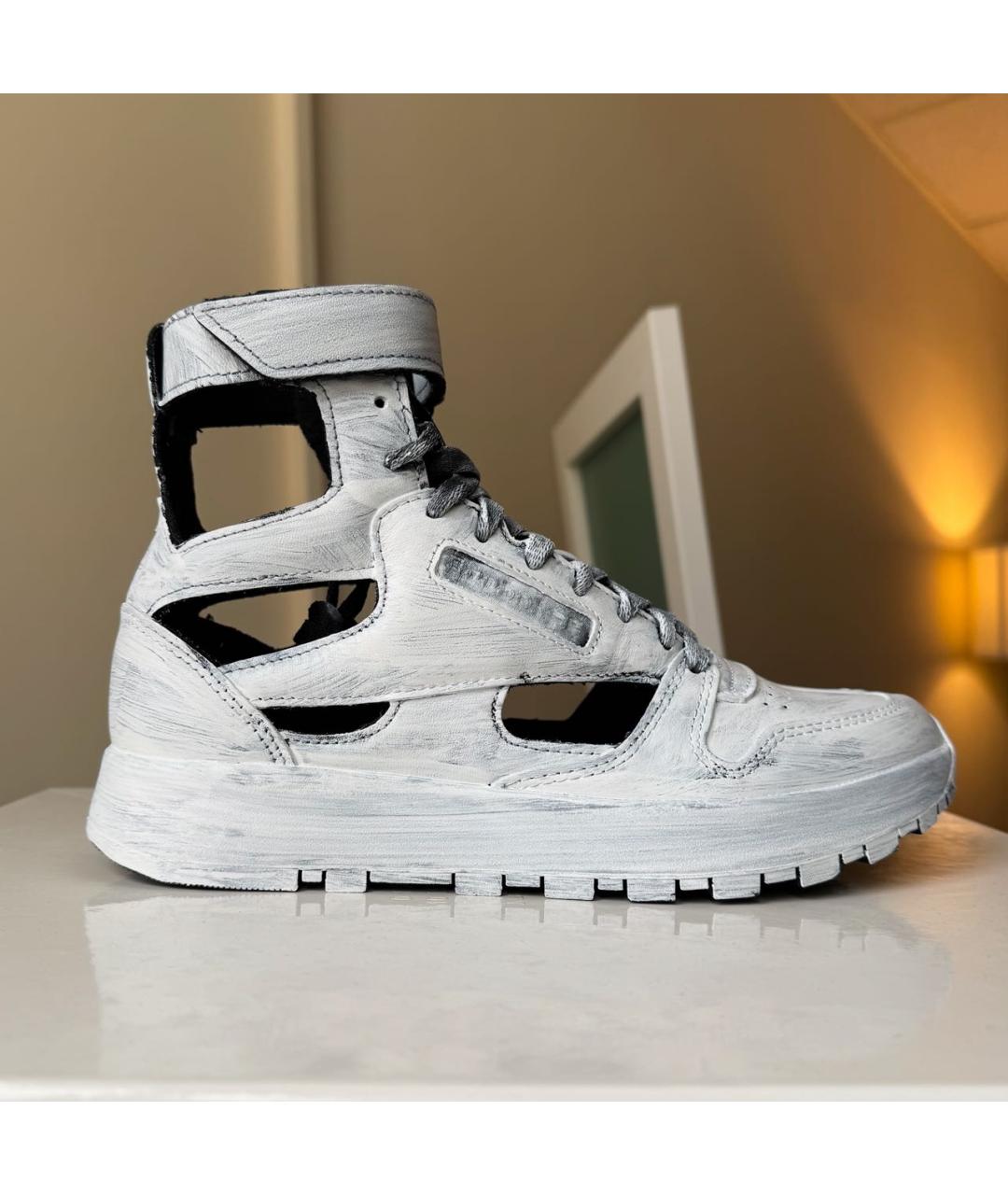 MAISON MARGIELA Кожаные кроссовки, фото 9