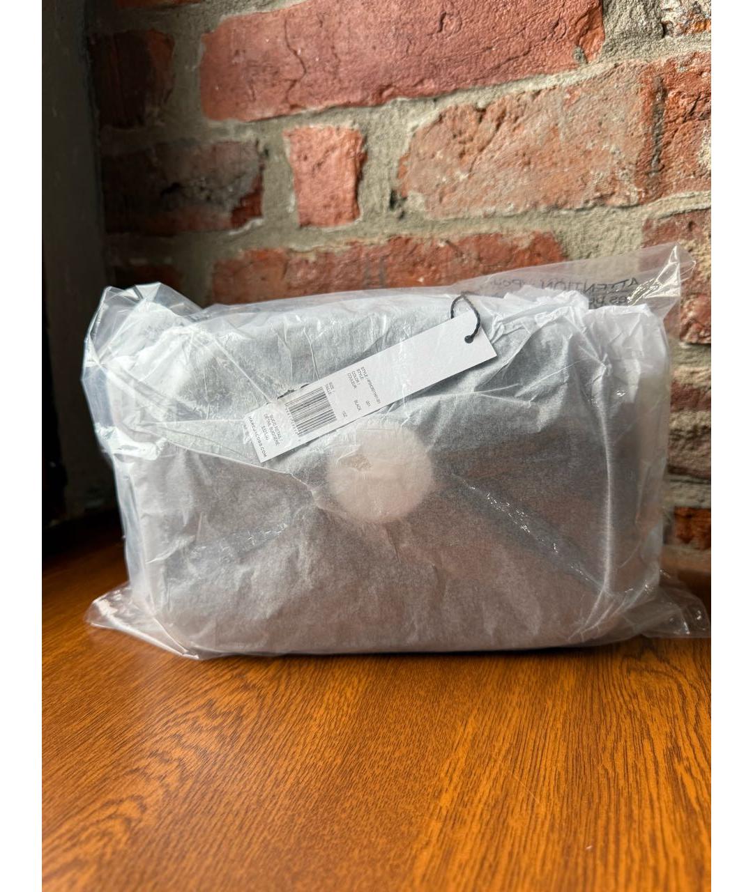 MARC JACOBS Черная кожаная сумка через плечо, фото 8