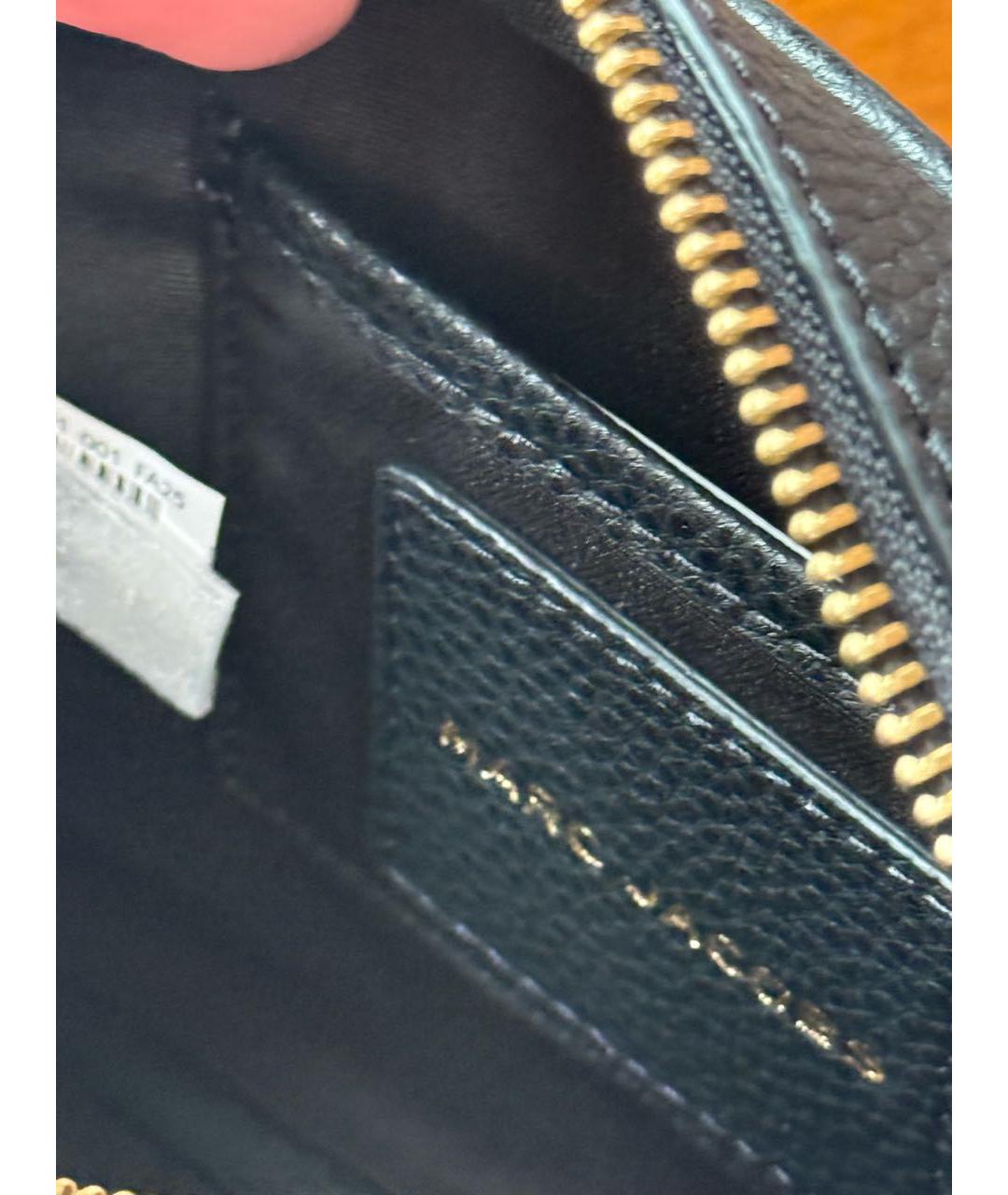 MARC JACOBS Черная кожаная сумка через плечо, фото 5