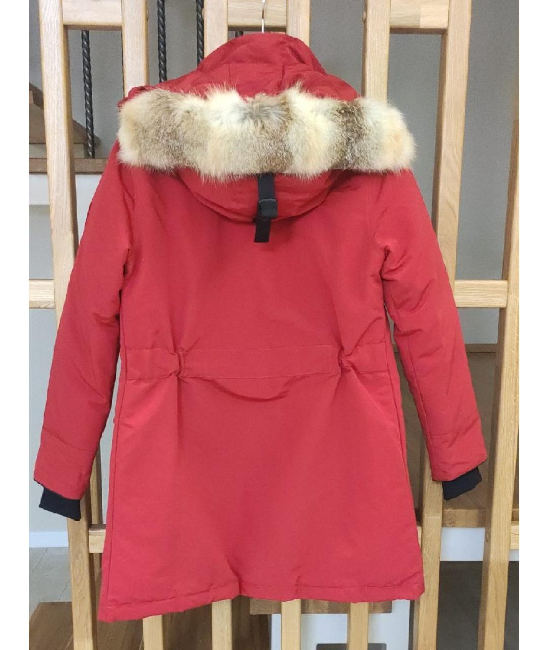 CANADA GOOSE Красный пуховик, фото 9