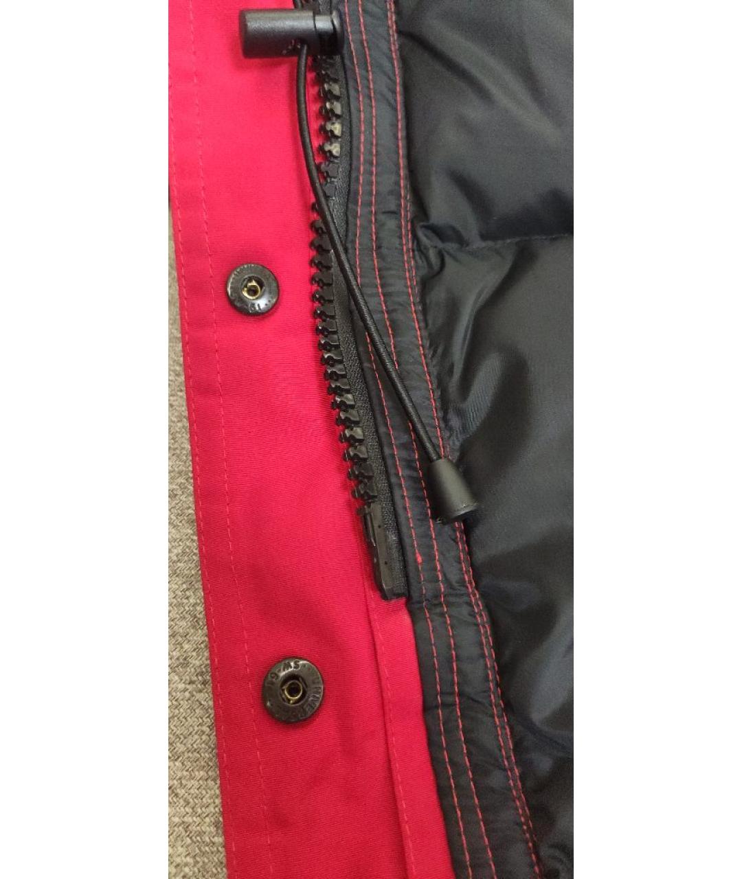 CANADA GOOSE Красный пуховик, фото 6