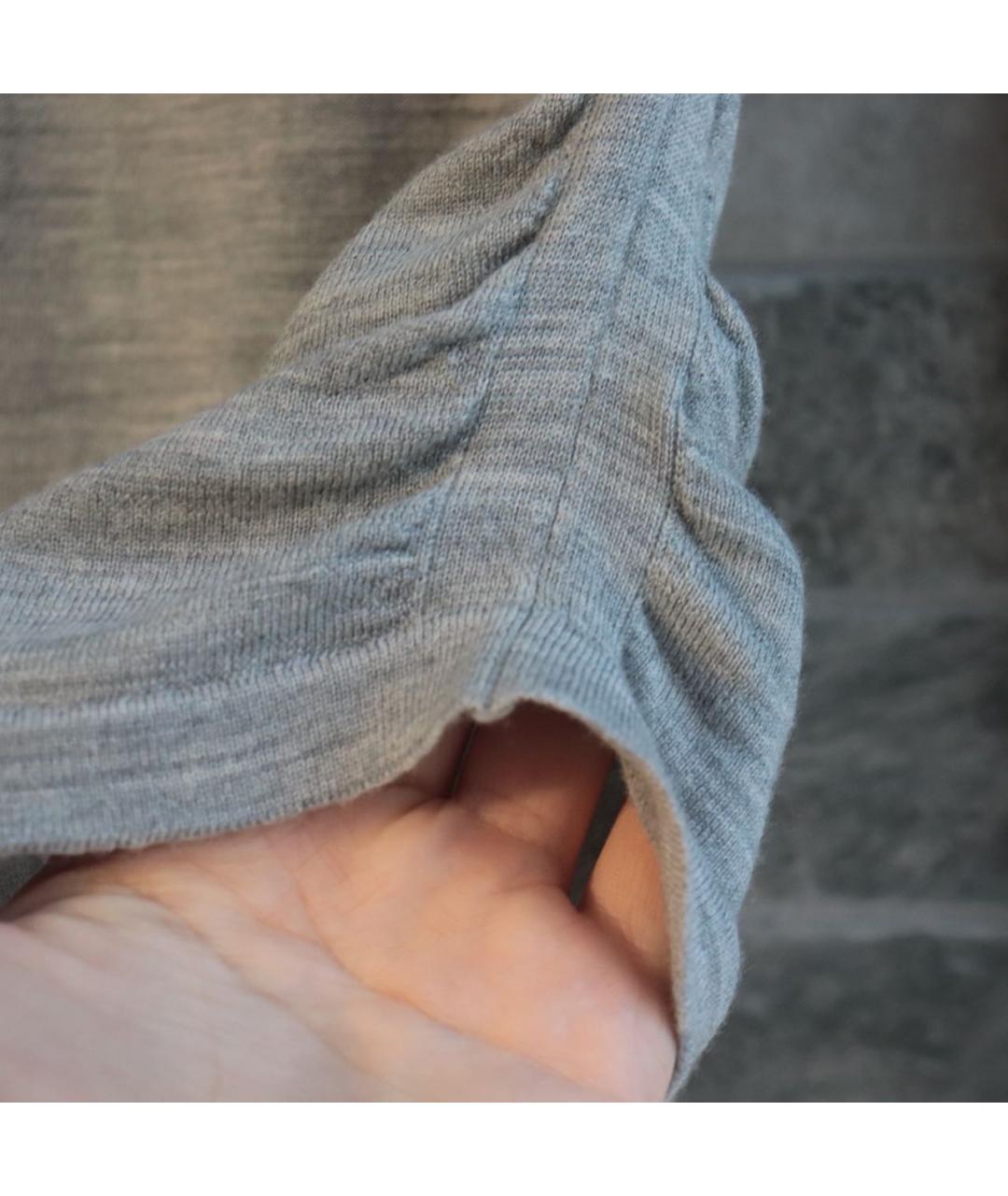 THEORY Серая шерстяная водолазка, фото 7