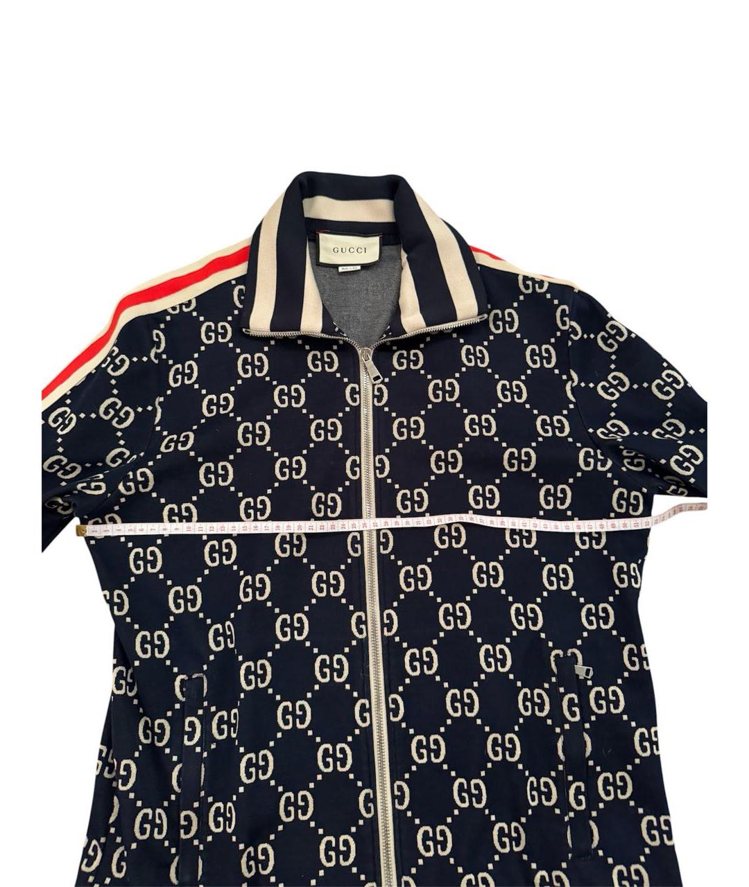 GUCCI Темно-синий повседневный костюм, фото 8