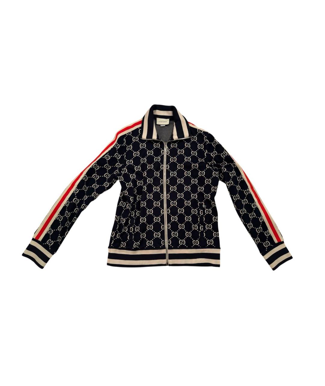 GUCCI Темно-синий повседневный костюм, фото 2