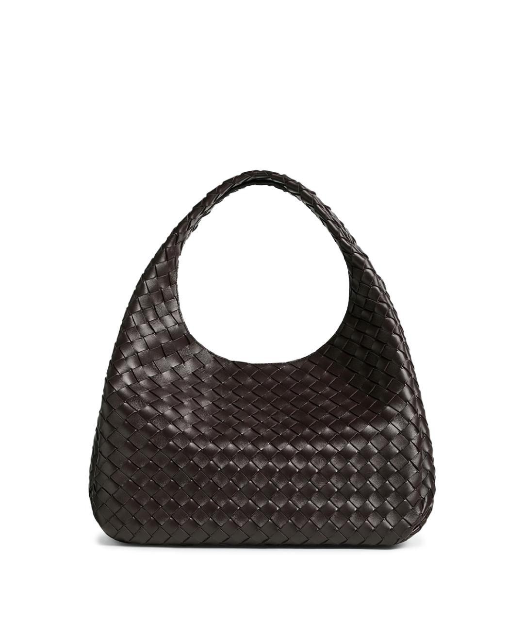 BOTTEGA VENETA Коричневая кожаная сумка тоут, фото 1