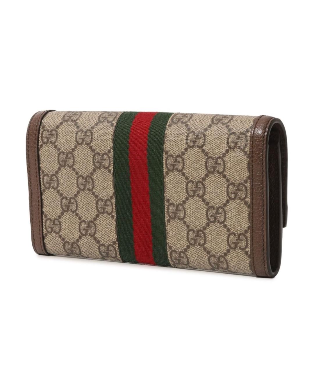 GUCCI Бежевый кошелек, фото 2