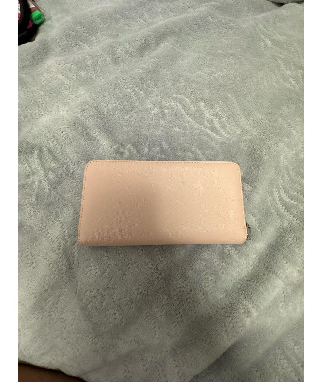 LOVE MOSCHINO Розовый кошелек из искусственной кожи, фото 3