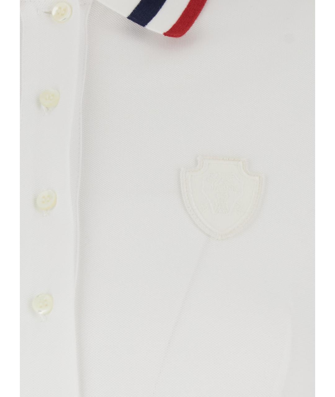 BRUNELLO CUCINELLI Белое хлопковое повседневное платье, фото 3