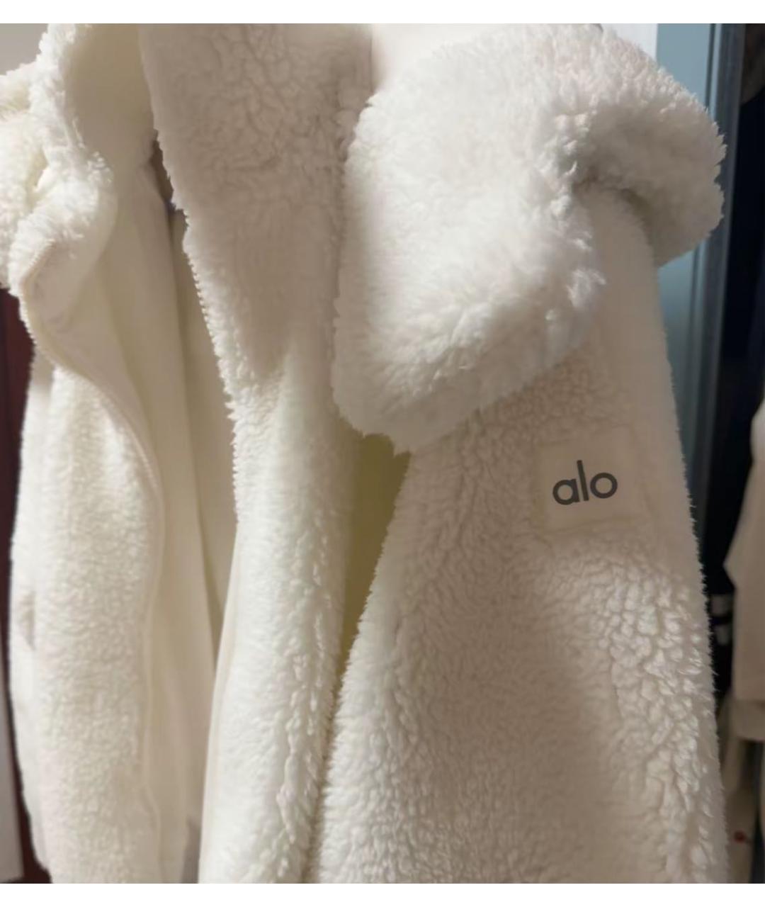 ALO YOGA Белая куртка, фото 7