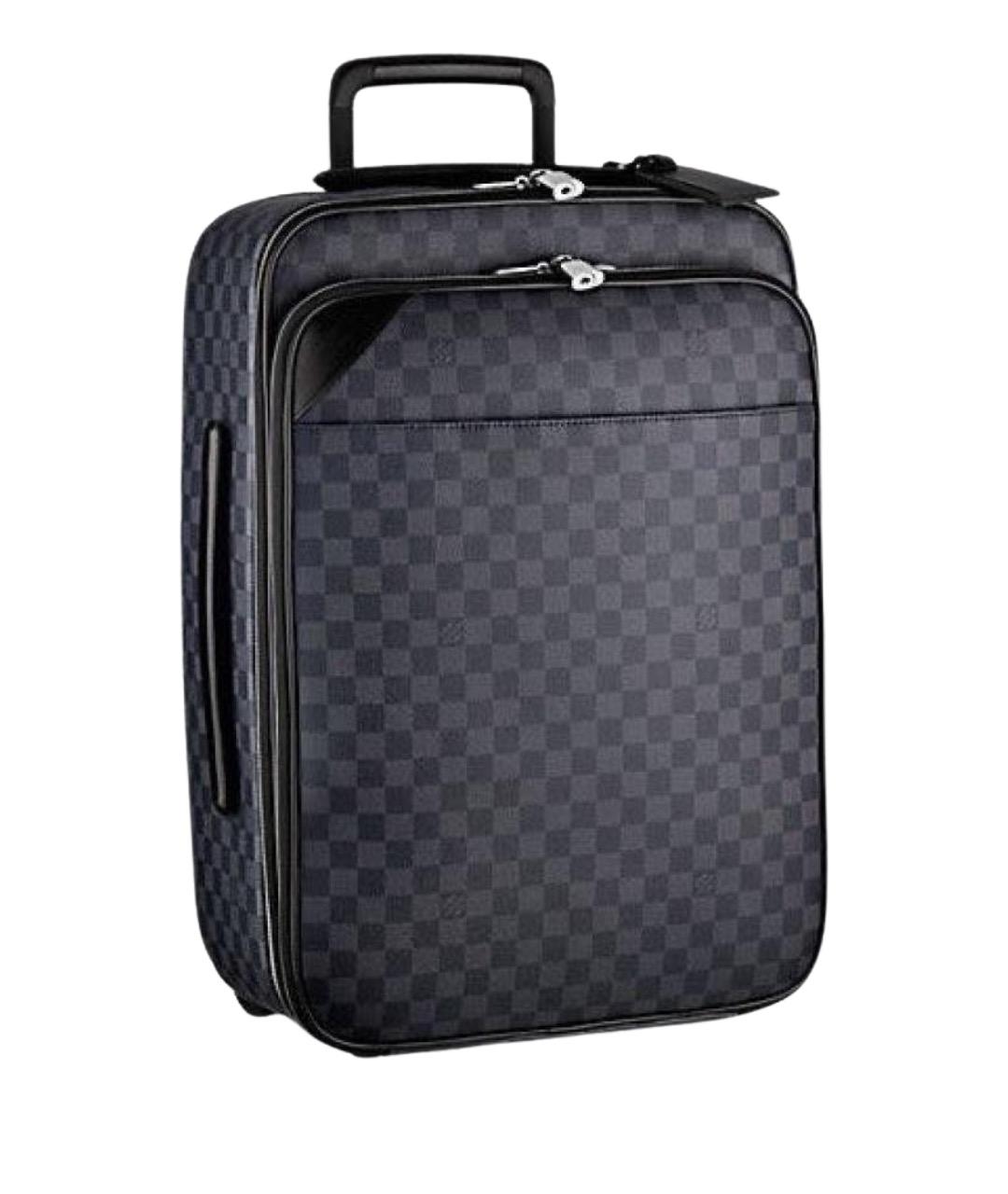 LOUIS VUITTON Черный чемодан, фото 1