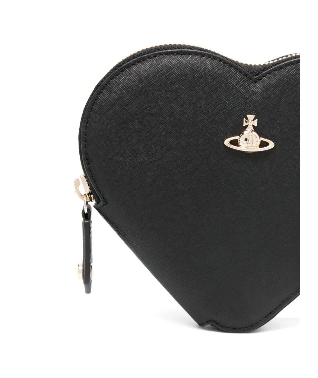 VIVIENNE WESTWOOD Черная сумка через плечо из искусственной кожи, фото 3